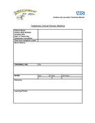 Clinical Review Form